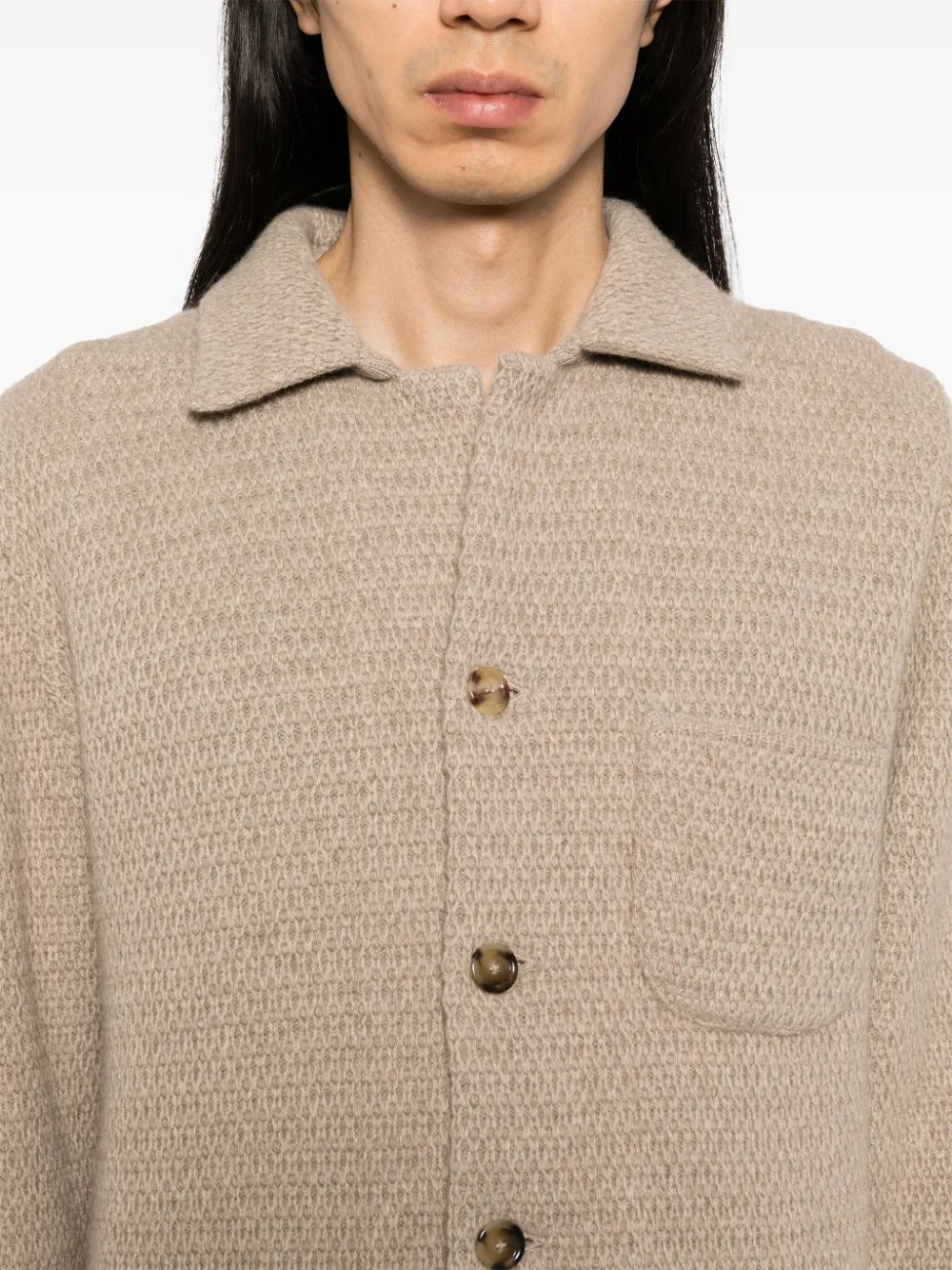 Knitted Eco-Friendly Cashmere Jacket