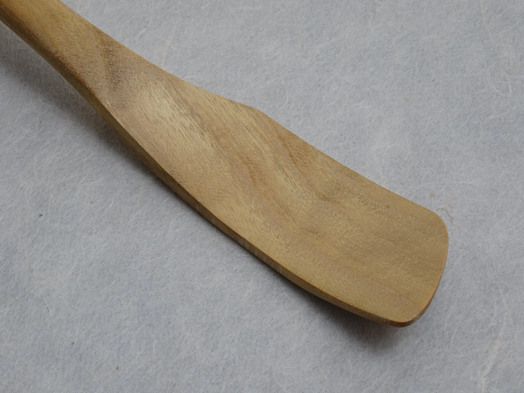 KURAMOTO SHAMOJI FACTORY MULBERRY WOOD SPATULA FOR JAM JAR