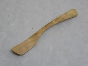 KURAMOTO SHAMOJI FACTORY MULBERRY WOOD SPATULA FOR JAM JAR