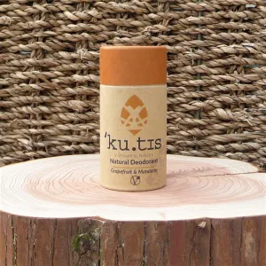 Kutis Natural Vegan Deodorant Stick - Grapefruit & Mandarin