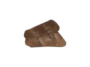 La Rosa Design Solo Swing Arm Left Saddle Bag Rustic Brown