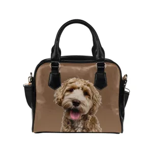 Labradoodle Shoulder Bag - Tan