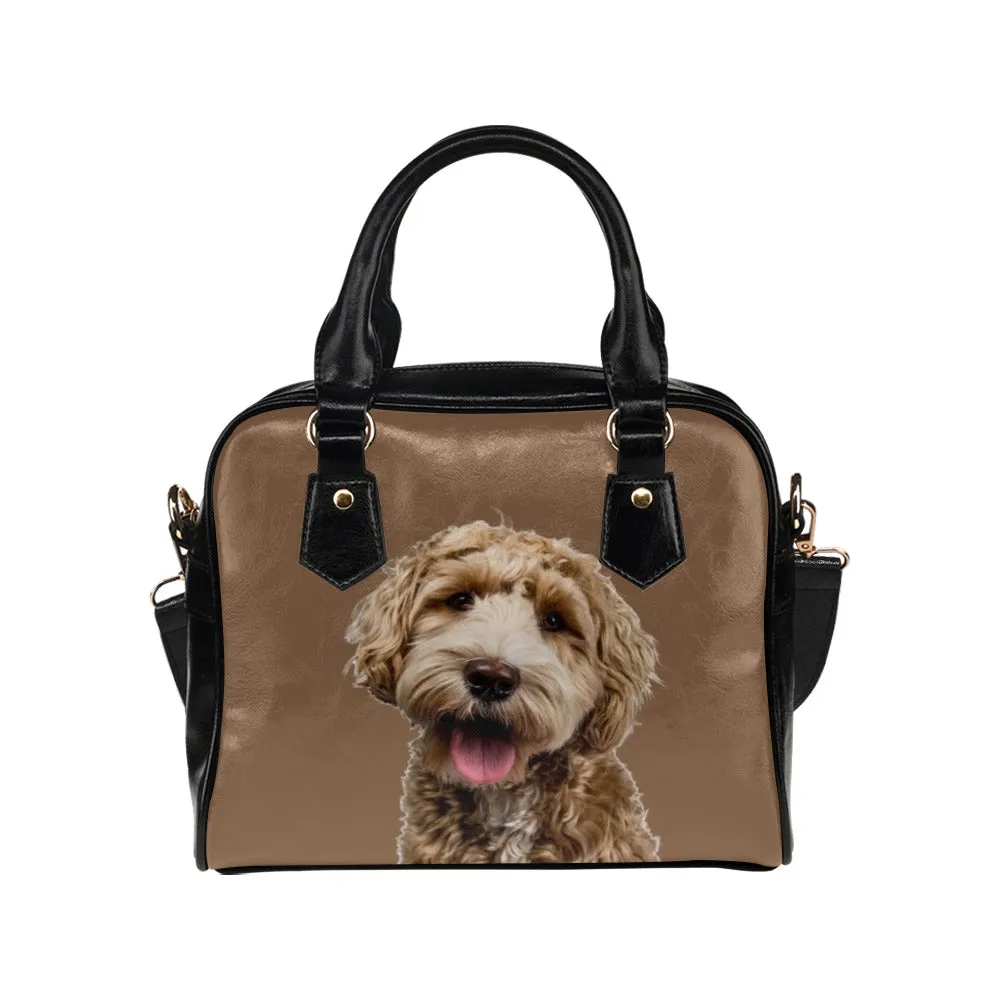 Labradoodle Shoulder Bag - Tan