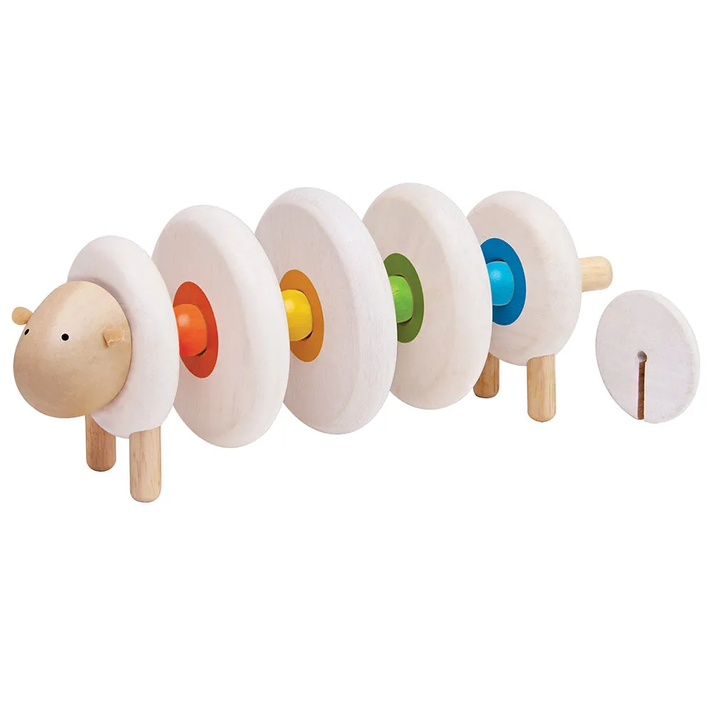 Lacing Sheep | Eco-Friendly Wooden Stacking Toy