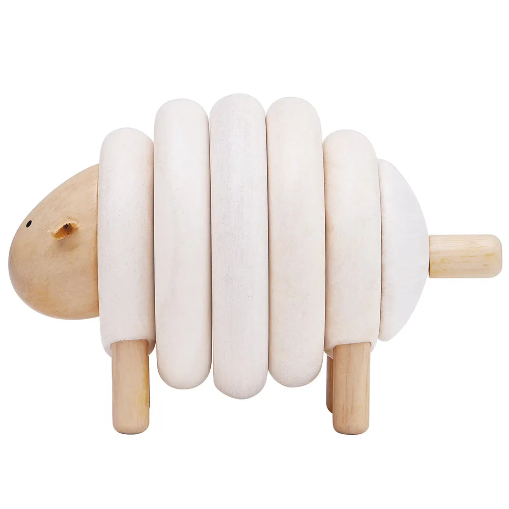 Lacing Sheep | Eco-Friendly Wooden Stacking Toy