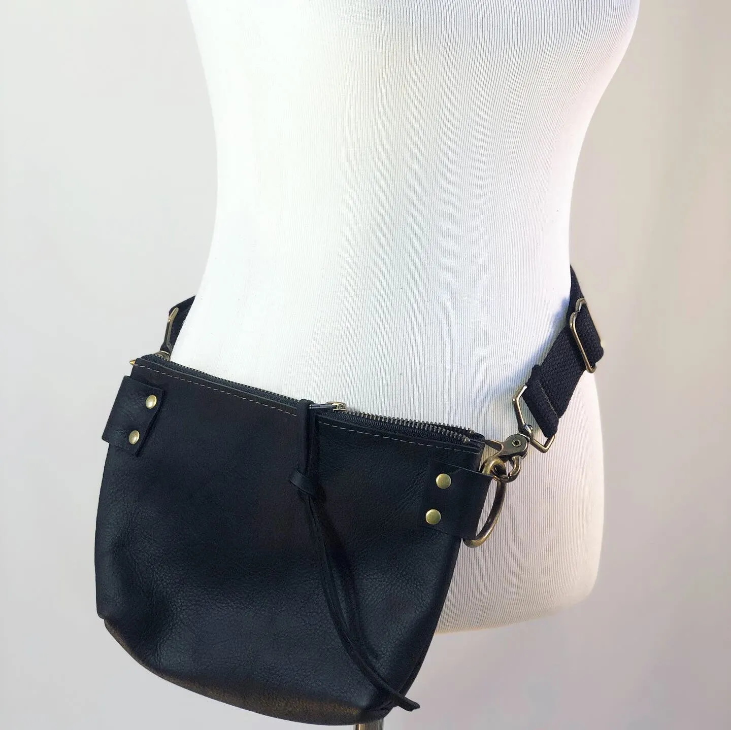 Leather Birdie Hip Bag