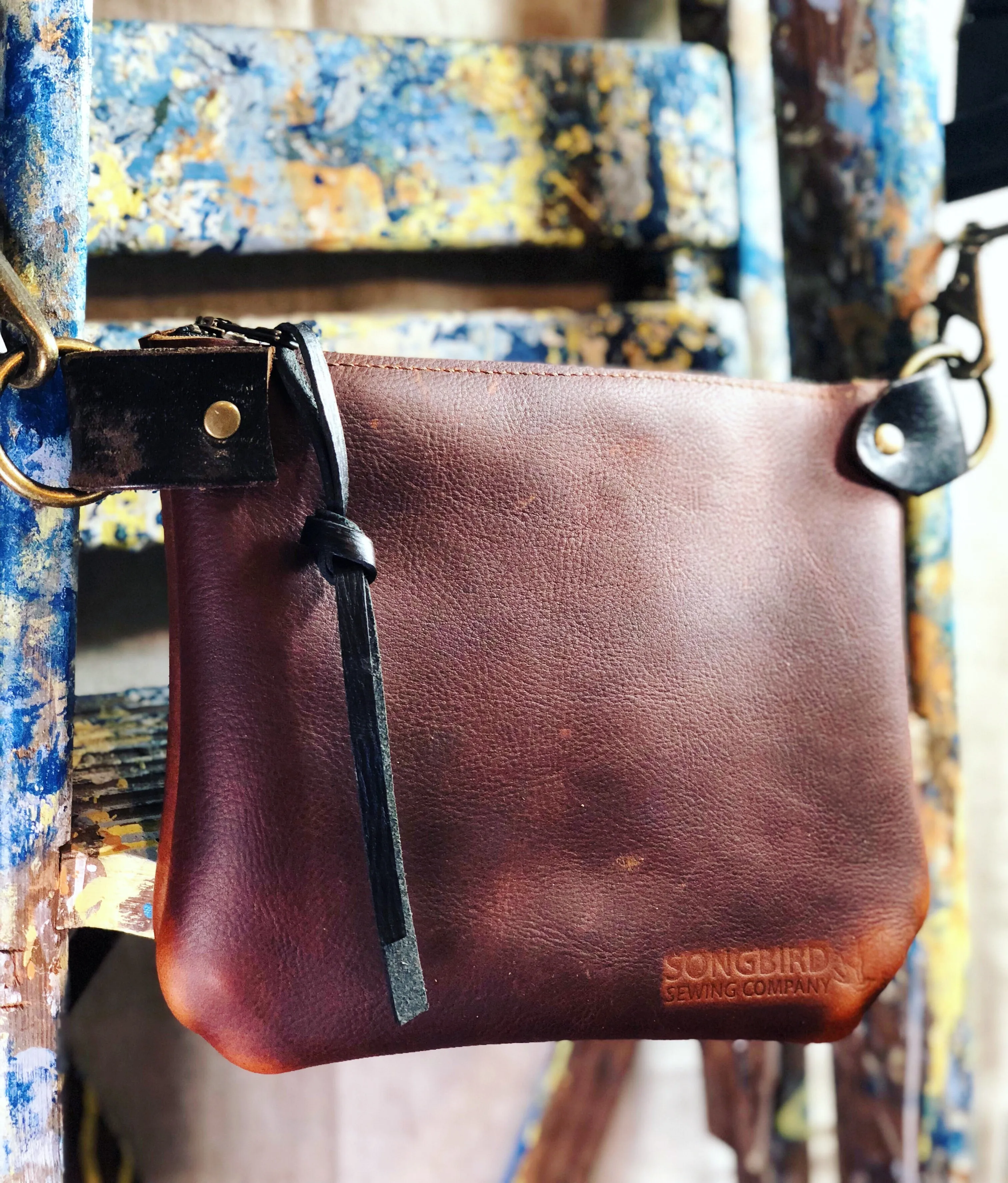 Leather Birdie Hip Bag