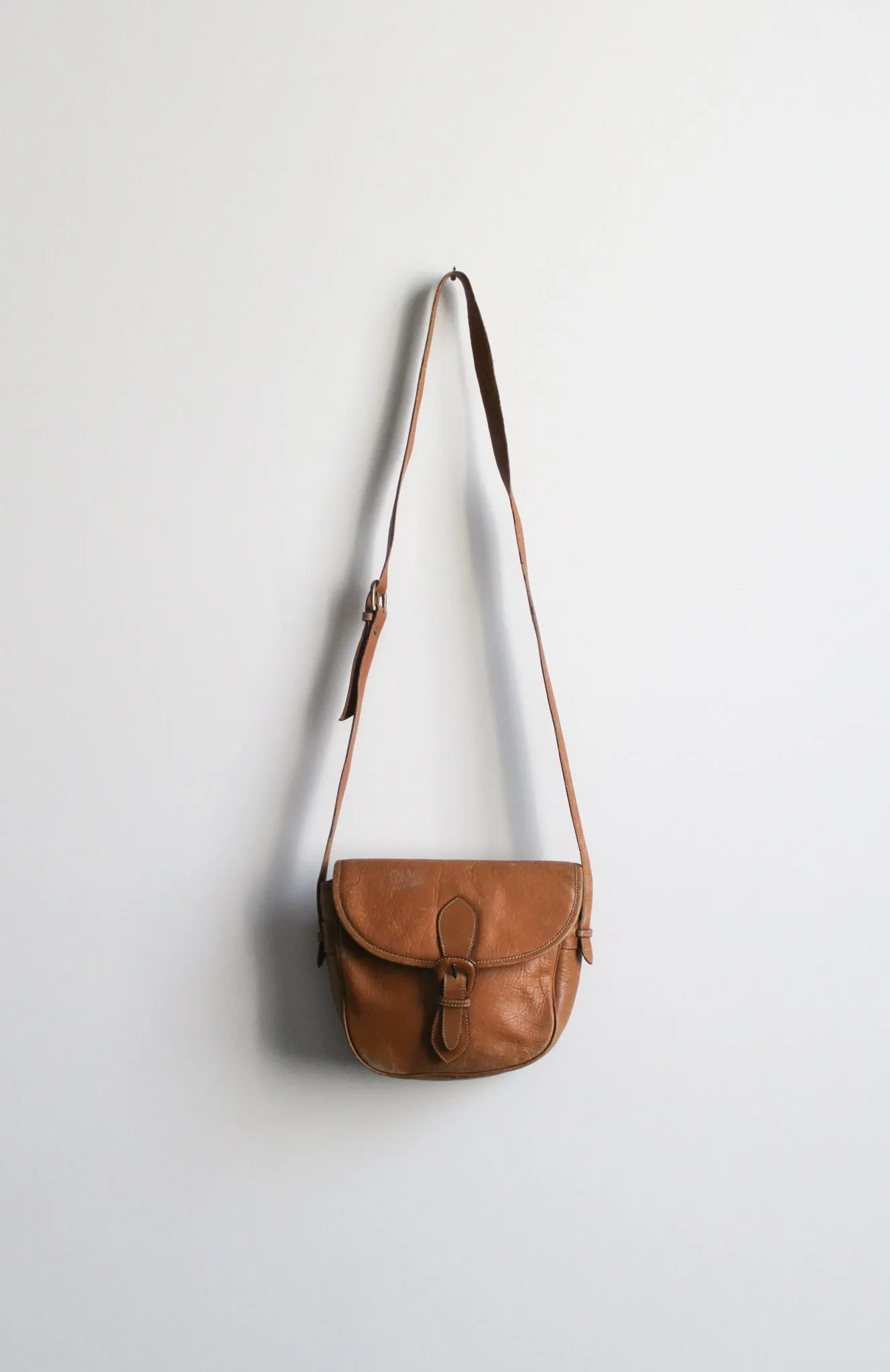 leather saddle bag