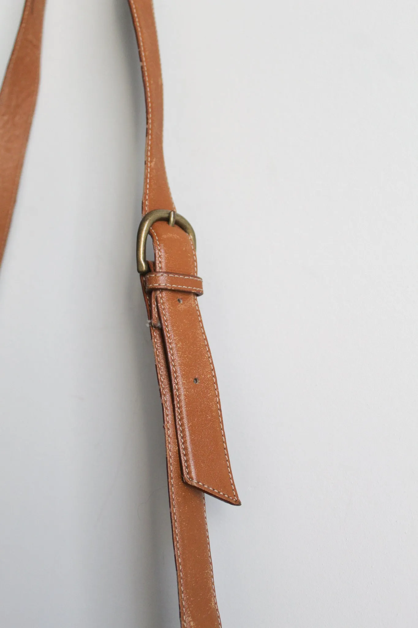 leather saddle bag