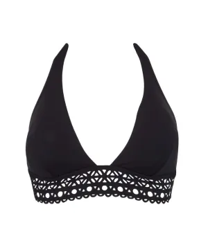 Lise Charmel 'Ajourage Couture' (Black) Halterneck Triangle Bikini Bra