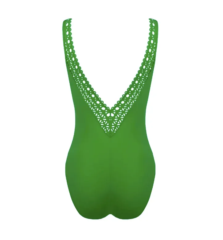 Lise Charmel 'Ajourage Couture' (Green) Non-underwired Swimsuit