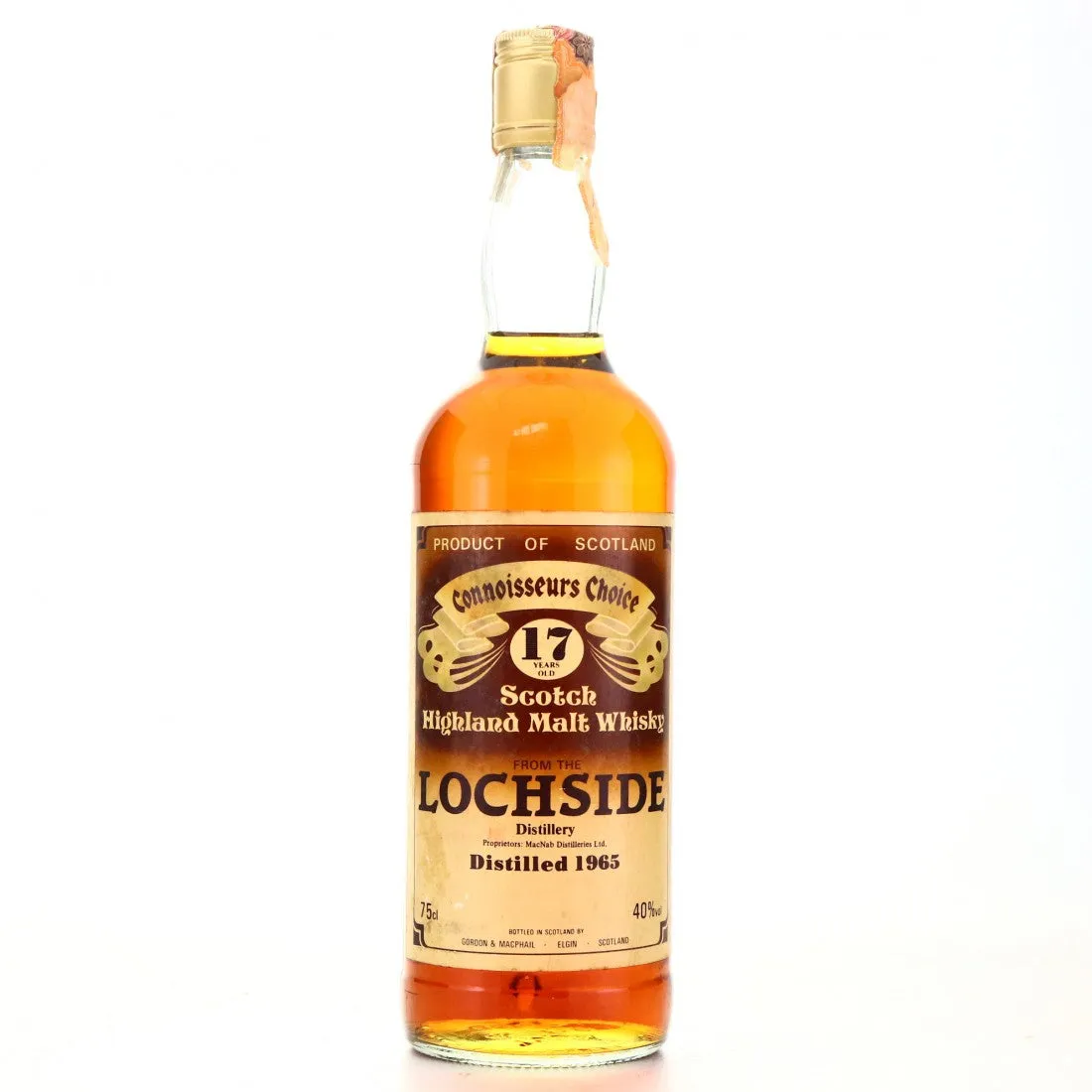 Lochside 1965 17 Years Gordon & MacPhail Connoisseurs Choice