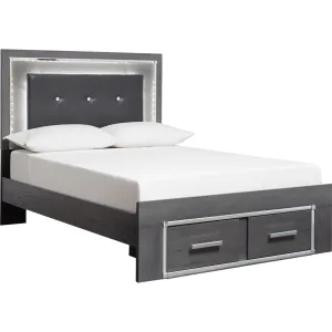 Lodanna Full Storage Bed - Gray