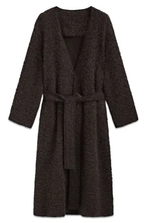 Long Boucle Dressing Gown