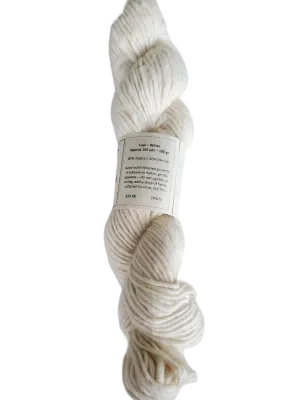 Lopi White 80% Alpaca 20% Merino SKU 325