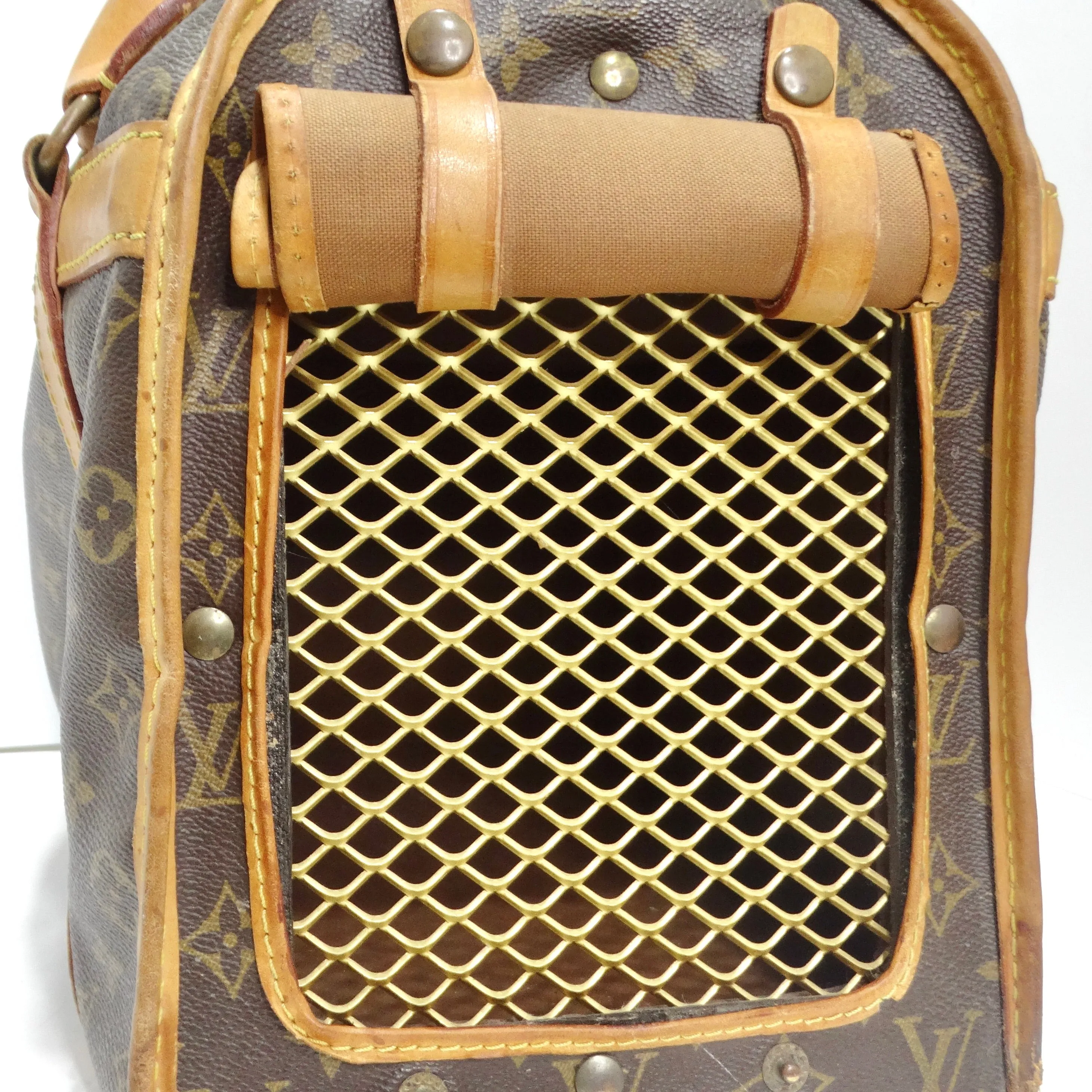 Louis Vuitton Monogram Sac Chien Pet Carrier