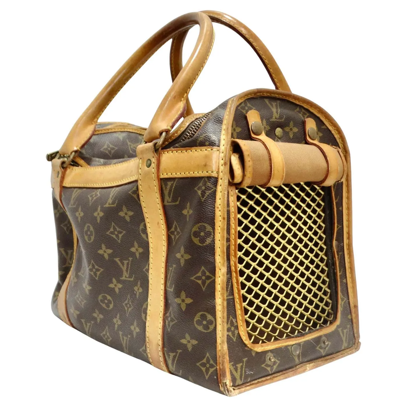 Louis Vuitton Monogram Sac Chien Pet Carrier