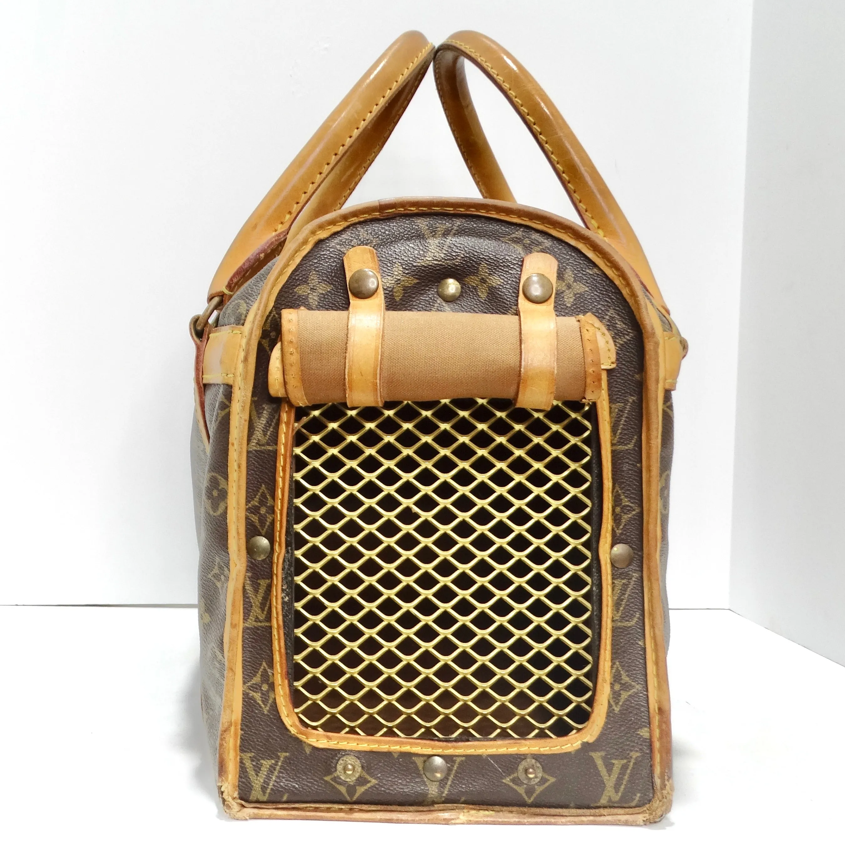 Louis Vuitton Monogram Sac Chien Pet Carrier