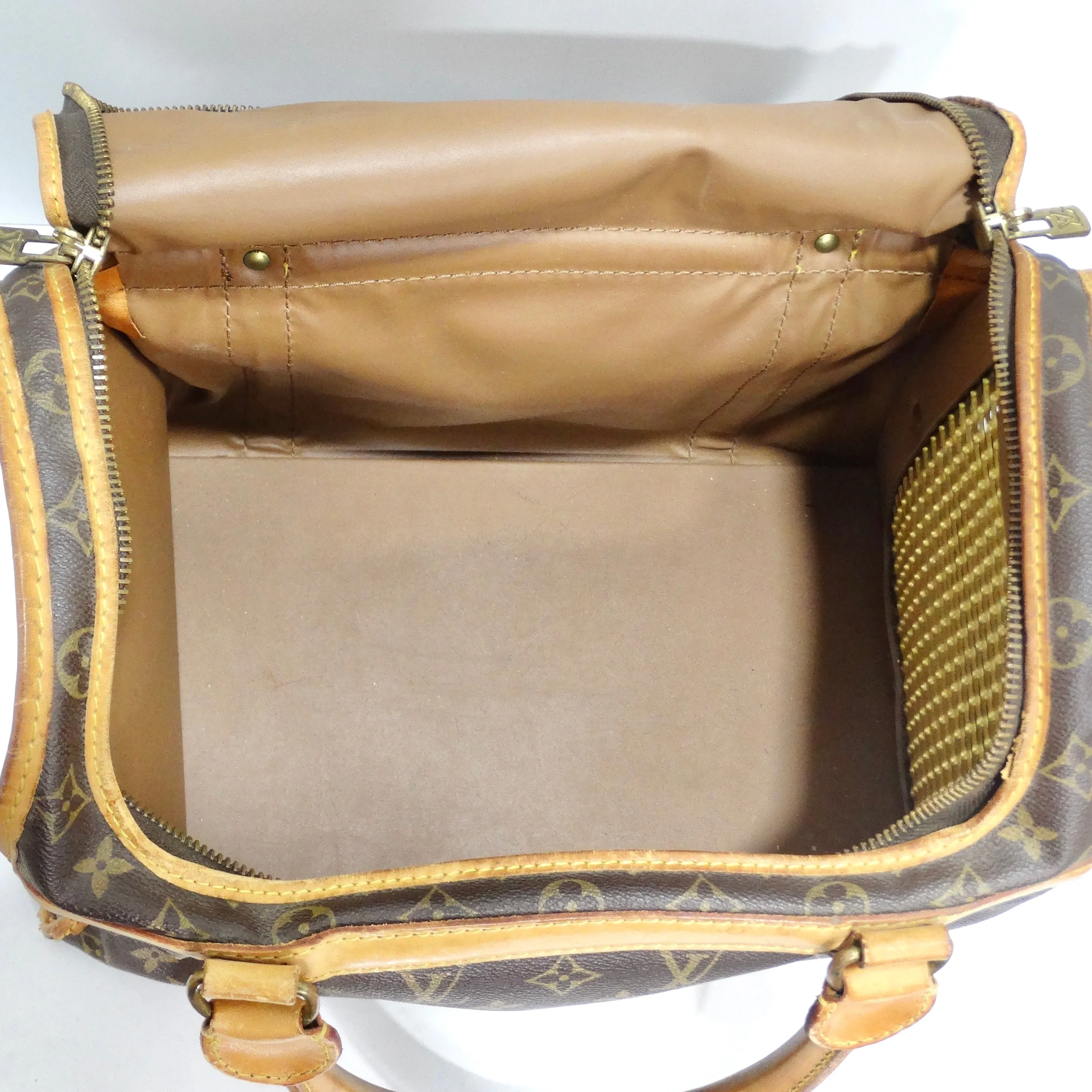 Louis Vuitton Monogram Sac Chien Pet Carrier