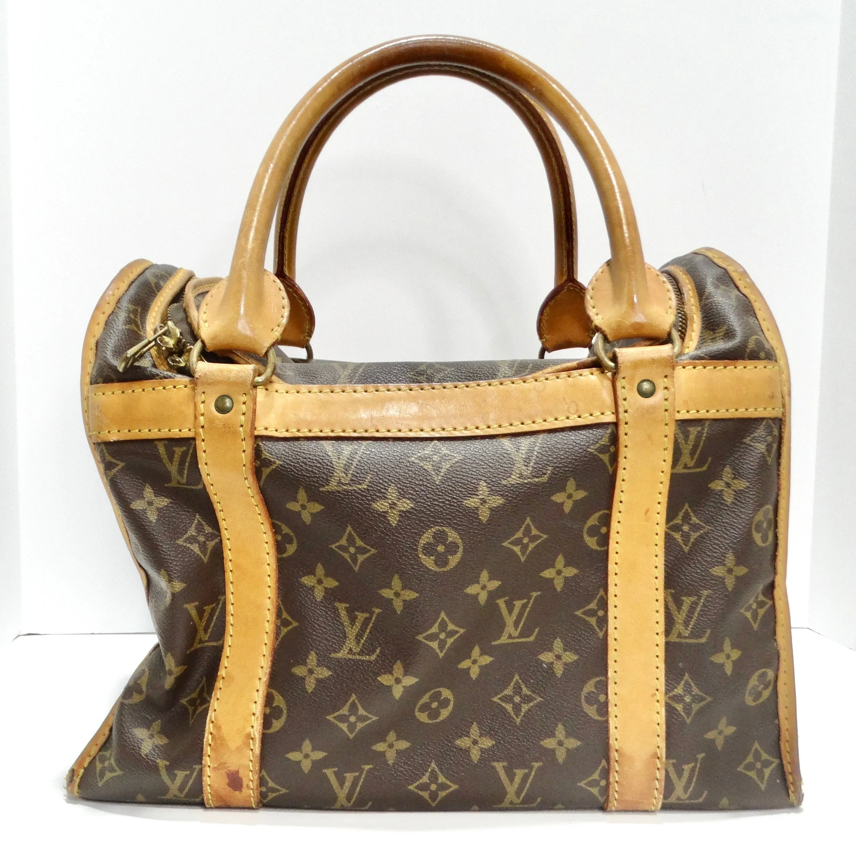 Louis Vuitton Monogram Sac Chien Pet Carrier