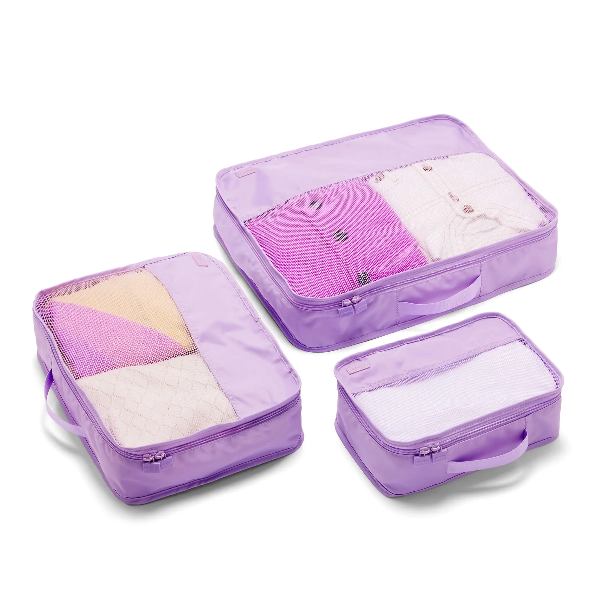 Luggage Organisers - lilac