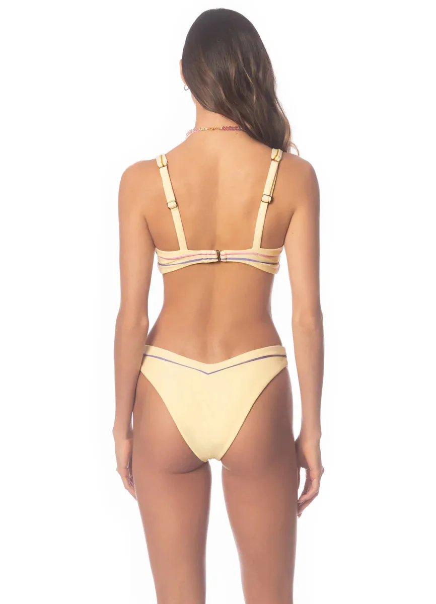 Maaji Panacota Resplendent Regular Rise Double V Bikini Bottom