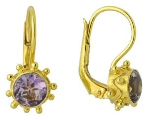 Maid Marian Amethyst Earrings