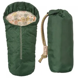 MAILEG - MOUSE: SLEEPING BAG GREEN