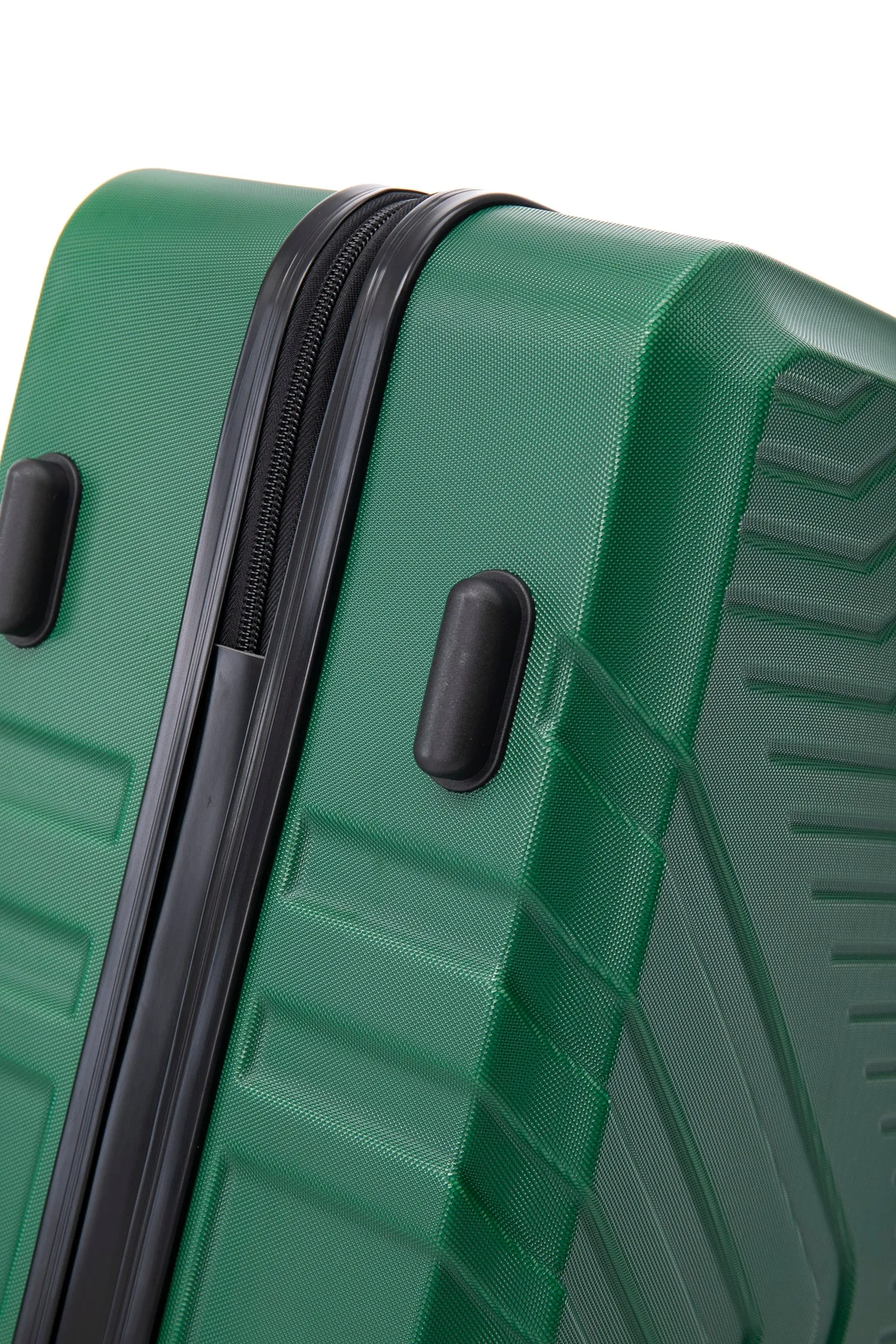 Medium ABS-147 Lightweight Hard Shell Suitcase - Green