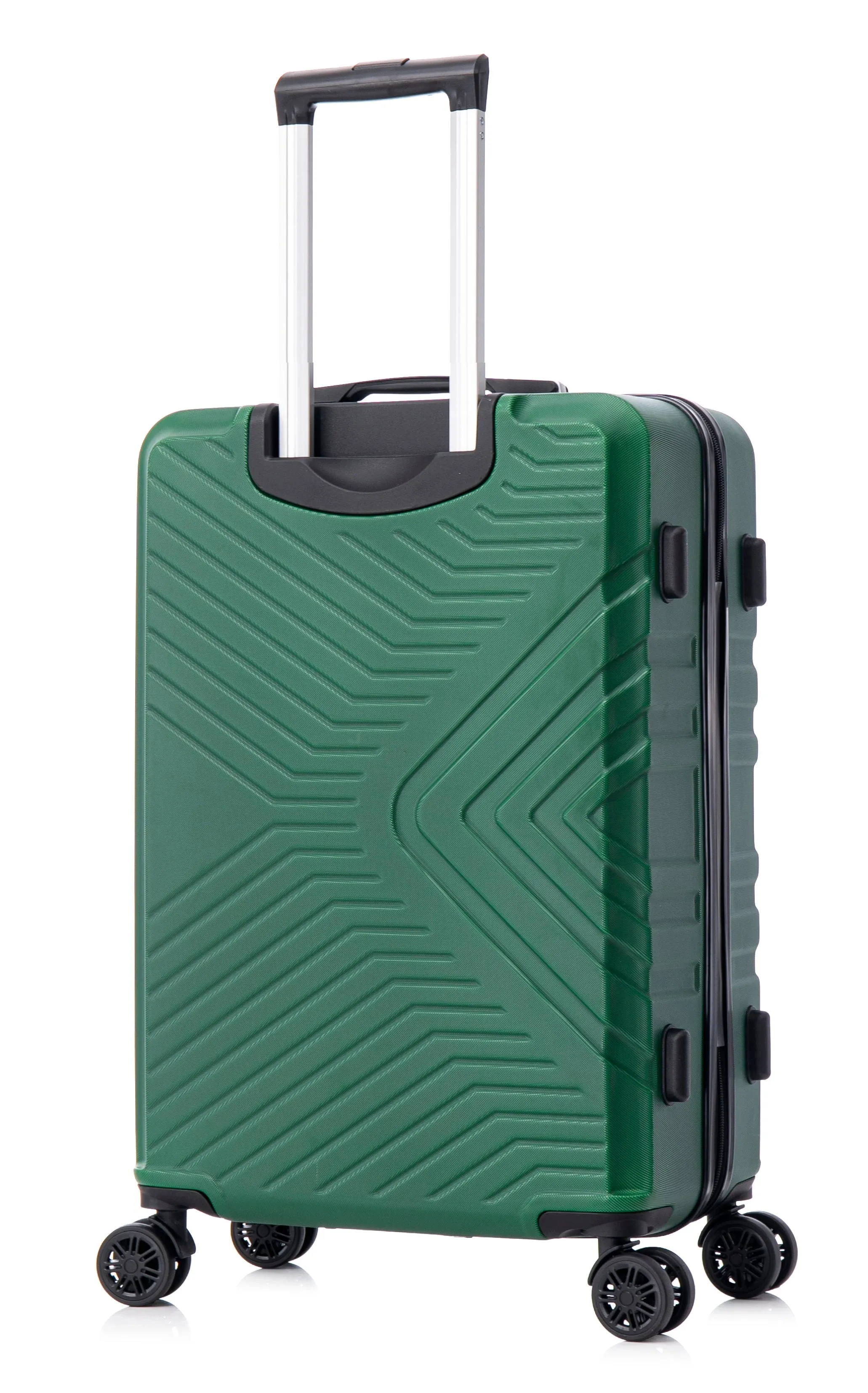 Medium ABS-147 Lightweight Hard Shell Suitcase - Green