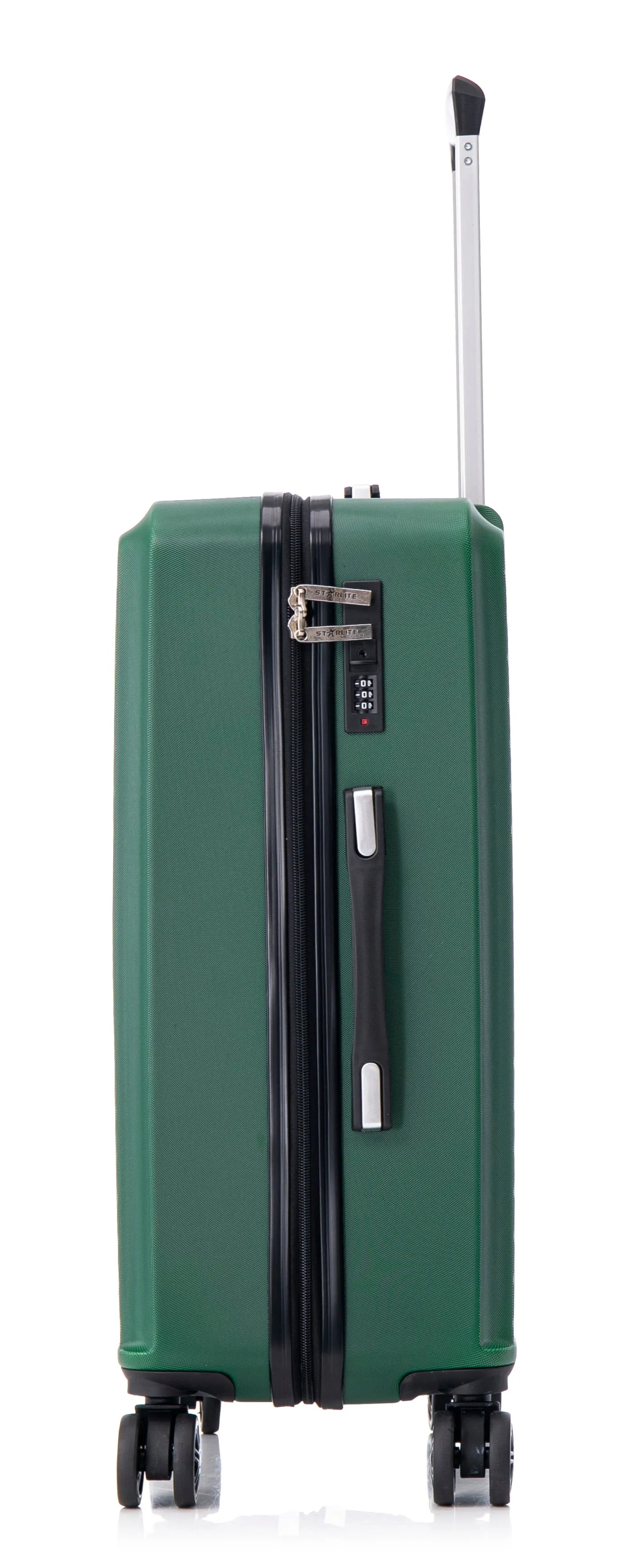 Medium ABS-147 Lightweight Hard Shell Suitcase - Green