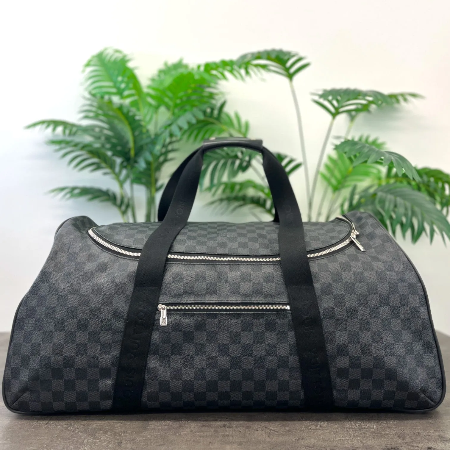 Men's Neo Eole Damier Duffle Suitcase Black