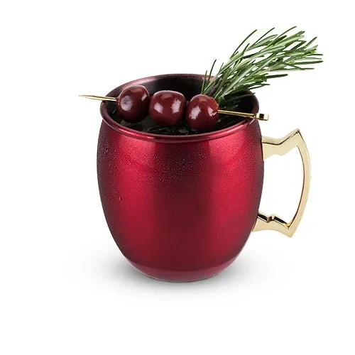 Metallic Red 16-Ounce Moscow Mule Mug