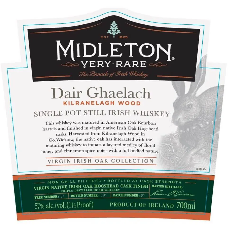 Midleton Very Rare Dair Ghaelach Kilranelagh Wood