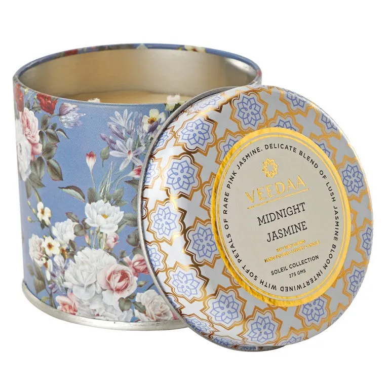 Midnight Jasmine Mason Tin Scented Candle