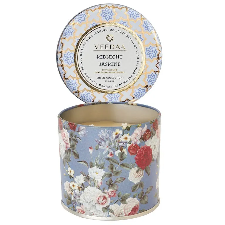 Midnight Jasmine Mason Tin Scented Candle