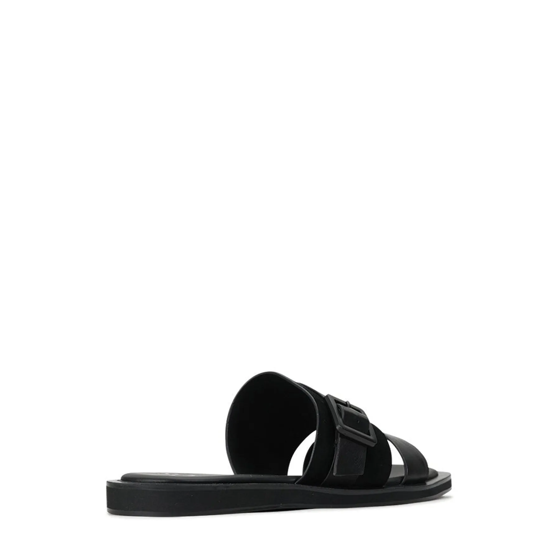 MIRO LEATHER SLIDE SANDALS