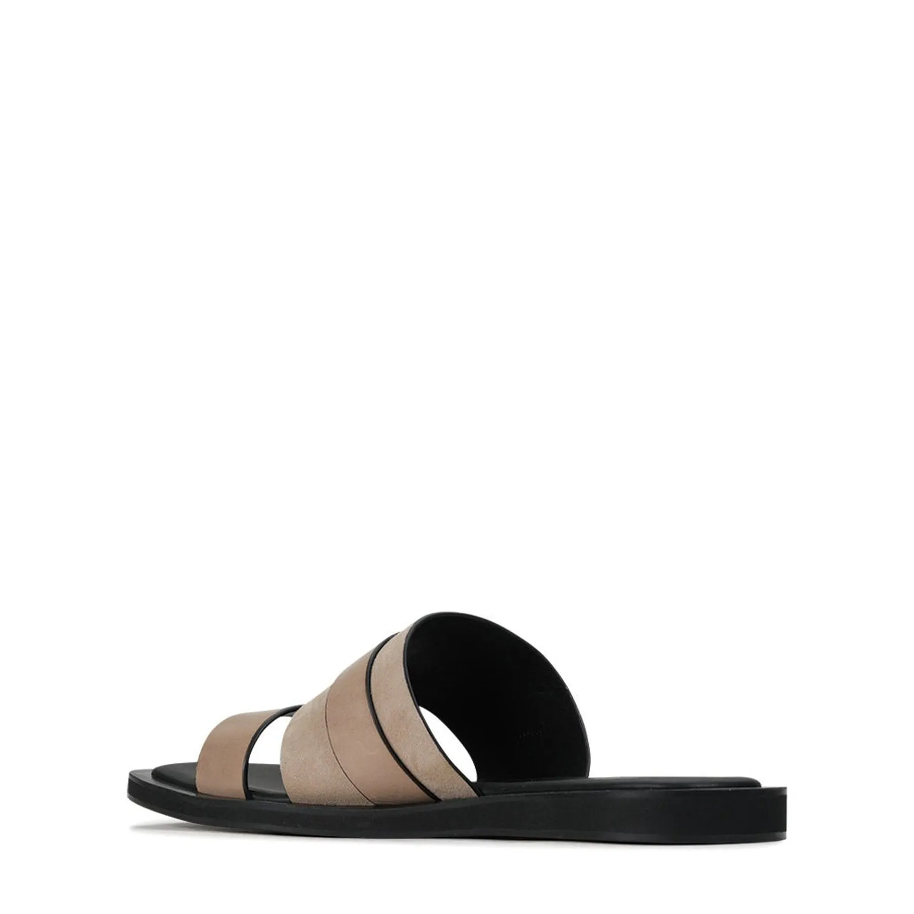 MIRO LEATHER SLIDE SANDALS