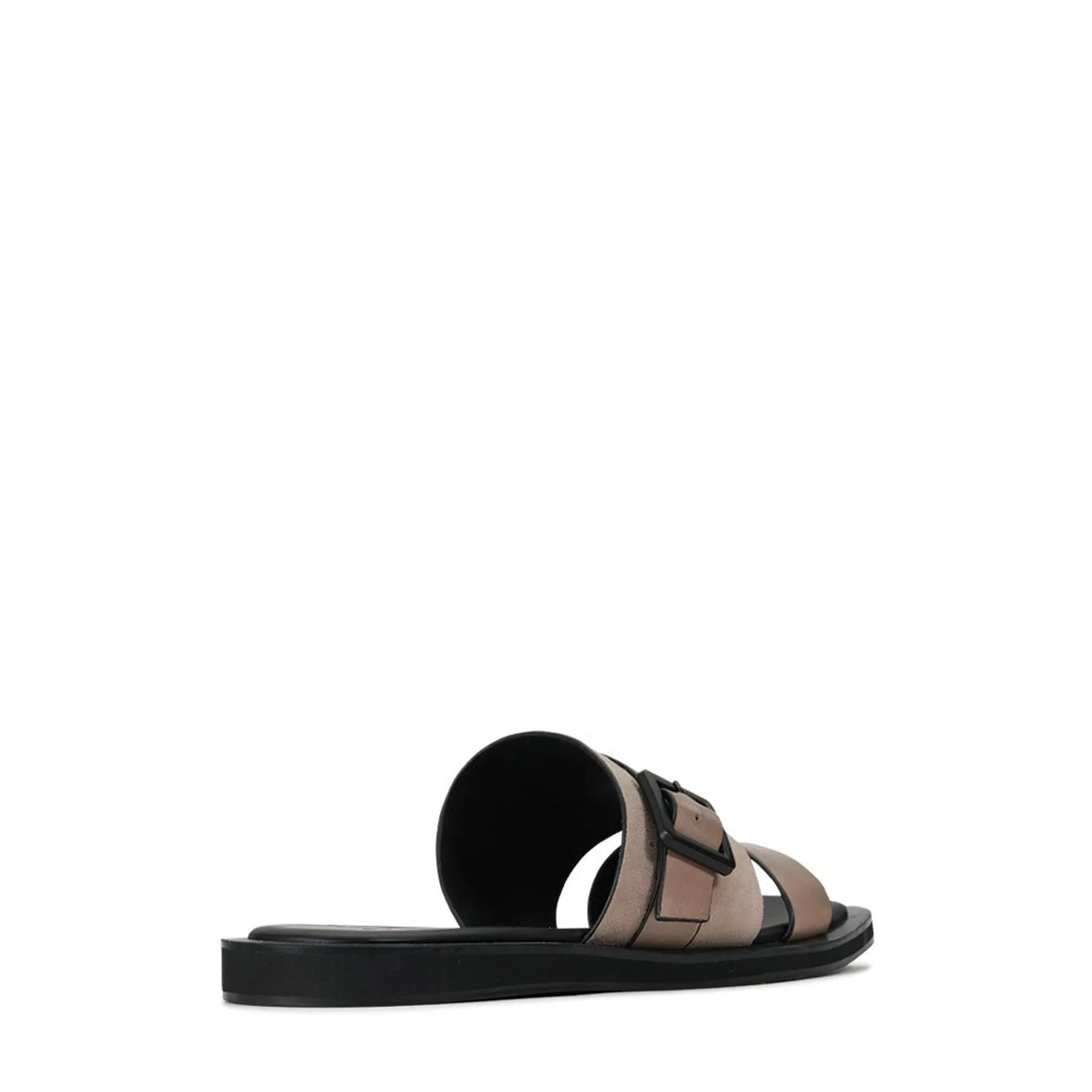 MIRO LEATHER SLIDE SANDALS