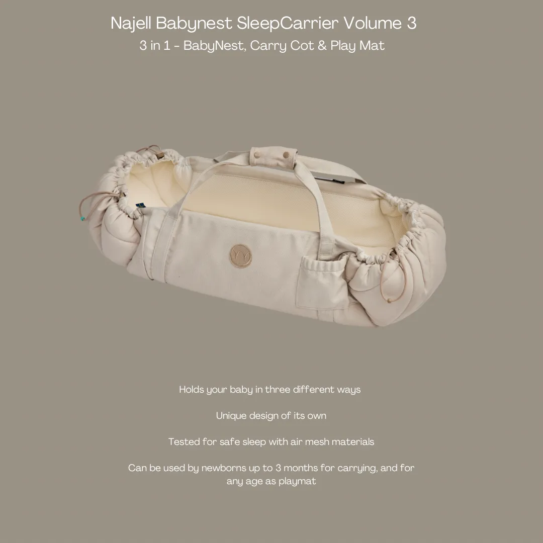 NAJELL Babynest SleepCarrier Volume 3