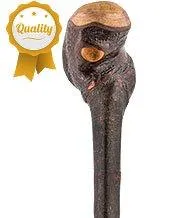 Natural Artisan's Select Irish Blackthorn Root Knobbed Walking Stick