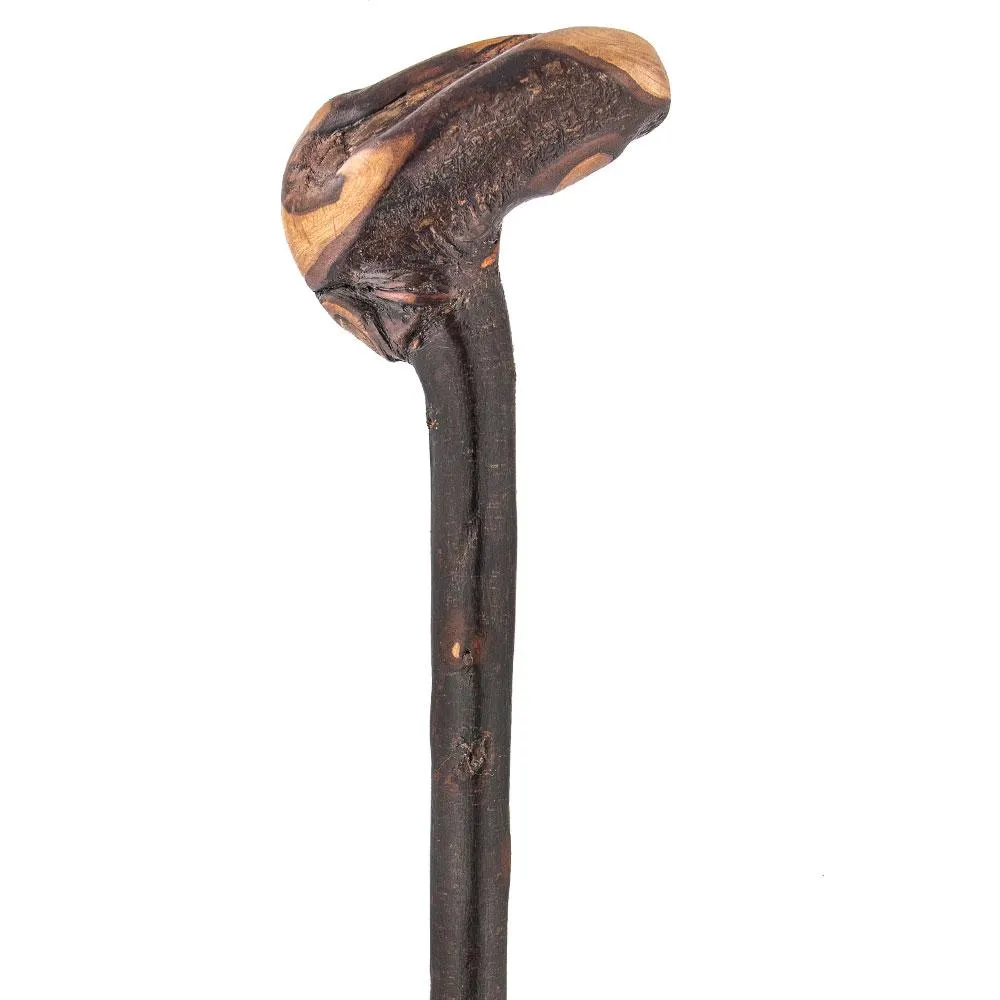 Natural Artisan's Select Irish Blackthorn Root Knobbed Walking Stick