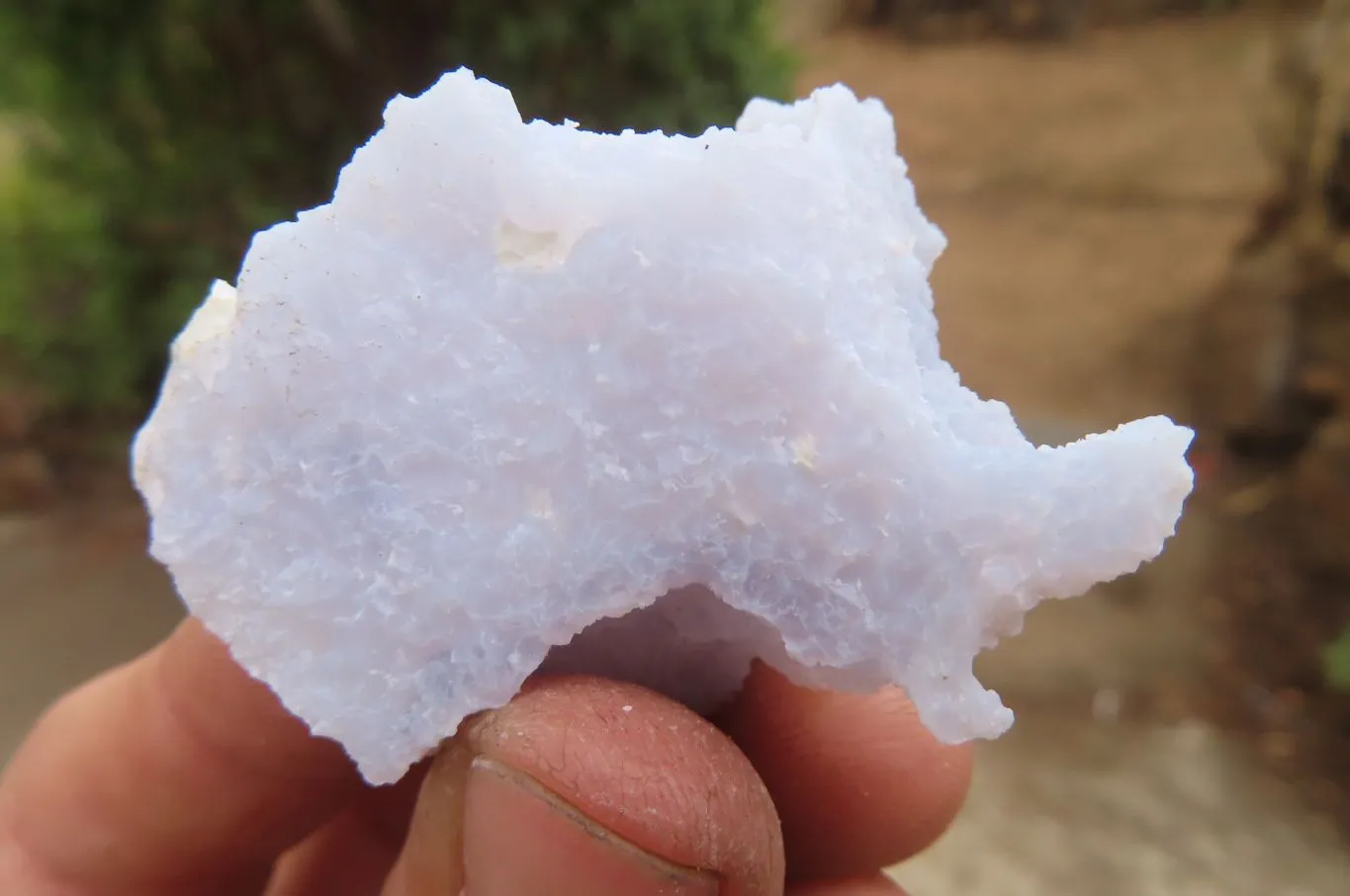 Natural Etched Blue Chalcedony Specimens x 35 Nsanje, Malawi