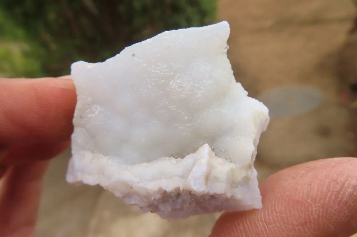 Natural Etched Blue Chalcedony Specimens x 35 Nsanje, Malawi