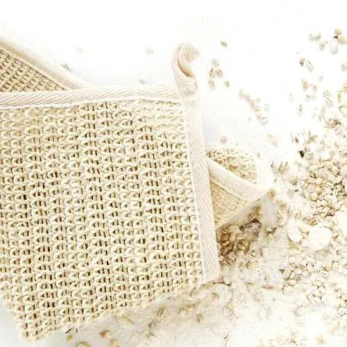 Natural Sisal Washcloth - Organic, Zero Waste, Plastic-Free Beauty