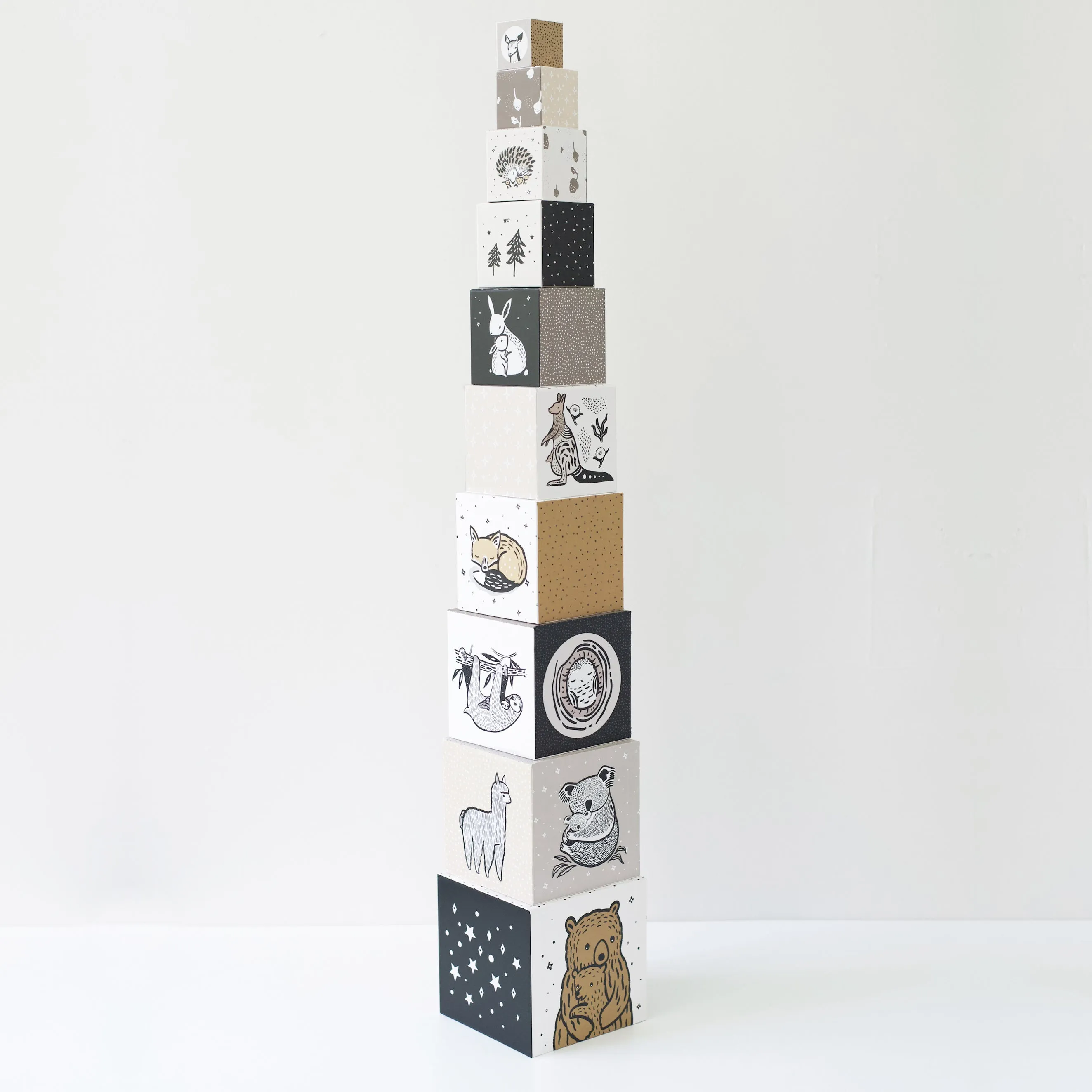 Nesting Blocks - Baby Animals