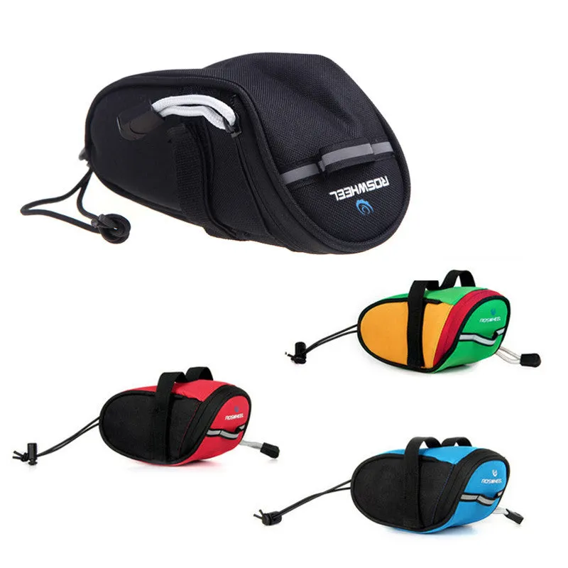 New Arrival Roswheel Outdoor Cycling Mountain Bike Bicycle Saddle Bag Back Seat Tail Pouch Package