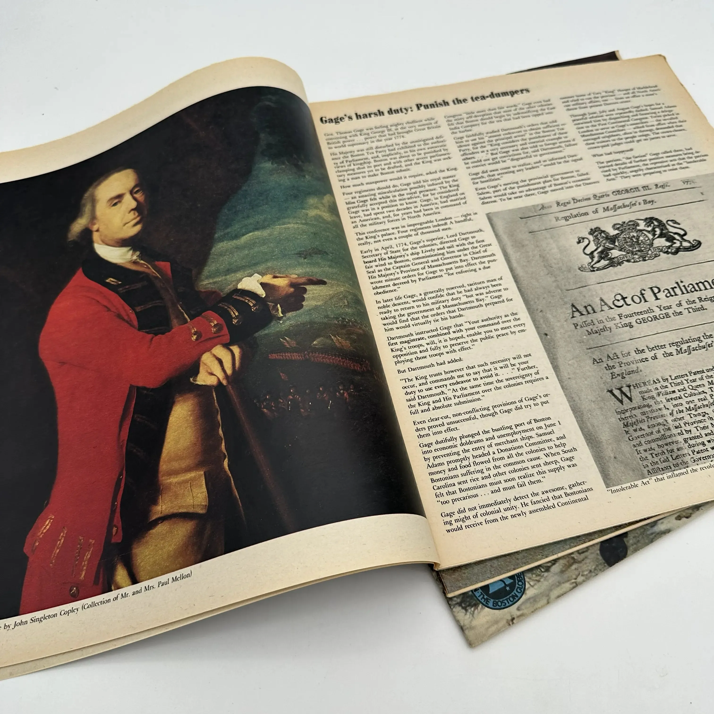 Newspaper supplements - Bicentennial and other historic events