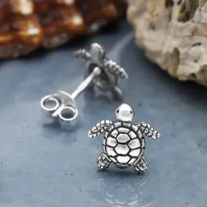 Nina Designs Earrings: Baby Sea Turtle Post