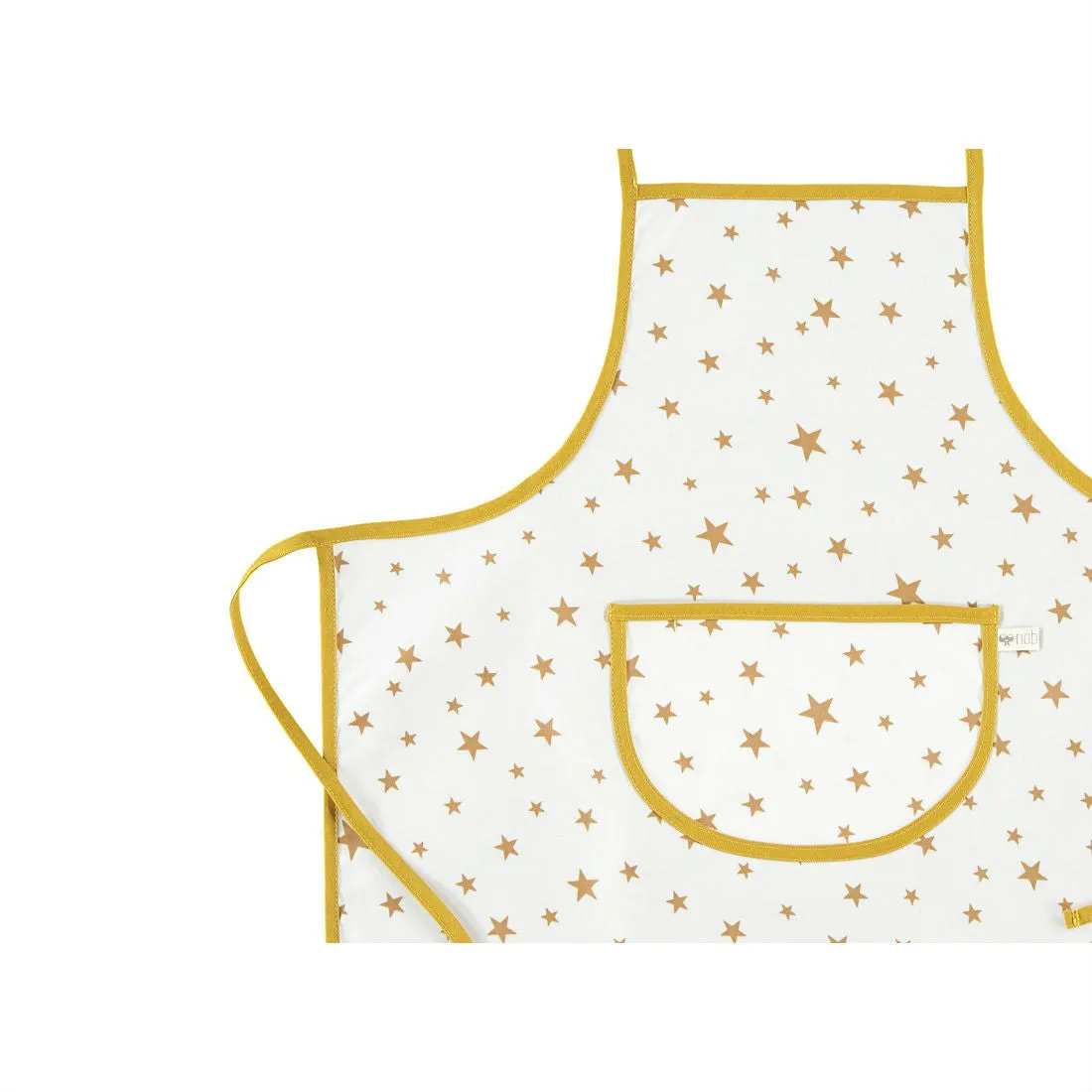 Nobodinoz Apron Sicilia Mustard Stars